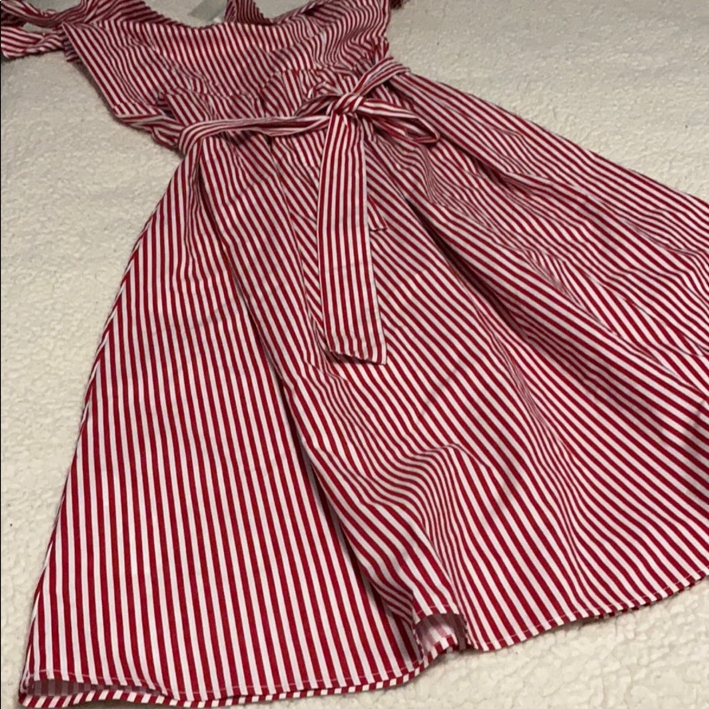 Sold onfb‼️‼️Brand new stripped mango dress